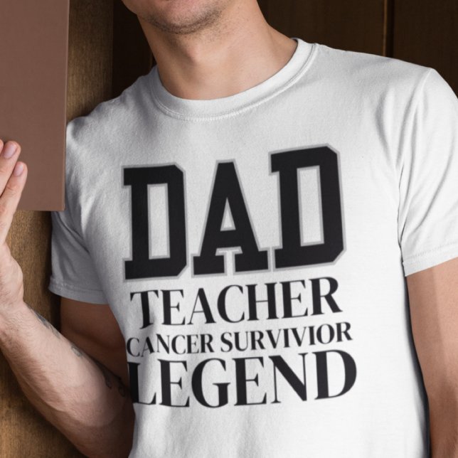 Camiseta Regalo de apoyo a papá, profesor superviviente de  (Subido por el creador)