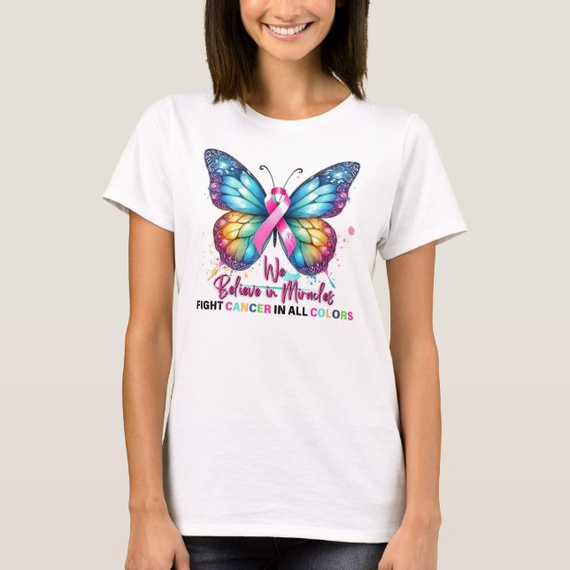 Camiseta Regalo de apoyo al cáncer | Lucha contra el cáncer (Anverso)
