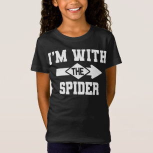 Camiseta Regalo de araña   Estoy con el traje de araña