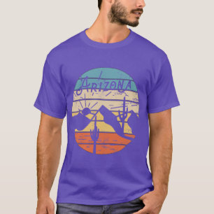 Camiseta Regalo de Arizona State Recuerdo Atardecer Retro A