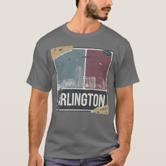 Camiseta Regalo de Arlington para fanáticos del deporte y a