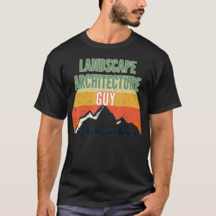 Camiseta Regalo de arquitectura paisajística para hombres, 