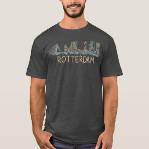 Camiseta Regalo de arte con mano única en los Países Bajos