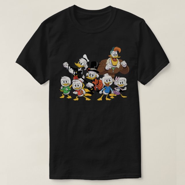 Camiseta regalo de arte de chales de pato (Diseño del anverso)