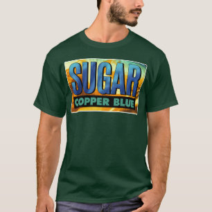 Camiseta Regalo de arte de fan de Sugar Copper Blue