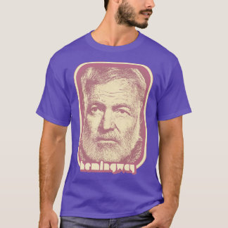 Camiseta Regalo de arte de fans estéticos de Ernest Hemingw