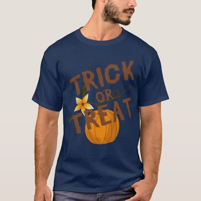 Camiseta Regalo de arte de halloween de Trick Orreat (Anverso)