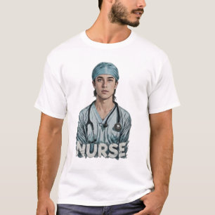 Camiseta Regalo de arte de héroe de agradecimiento a enferm