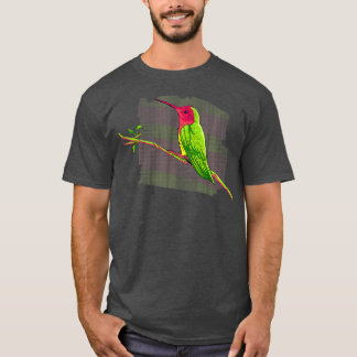 Camiseta Regalo de arte Hummingbird para mujeres