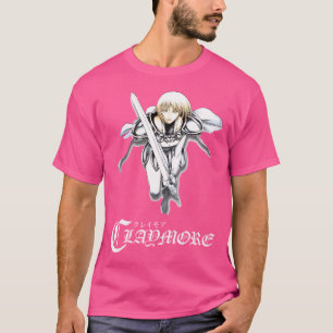 Camiseta Regalo de arte japonés Manga de Claymore Anime Cla