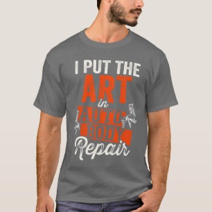 Camiseta Regalo de arte para pintor de automóviles para hom