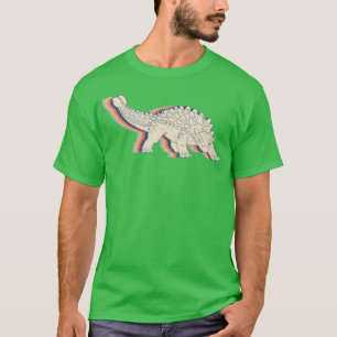Camiseta Regalo de arte retro de Ankylosaurus dinosaurio