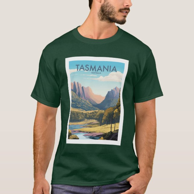 Camiseta regalo de arte TASMANIARAVEL (Anverso)