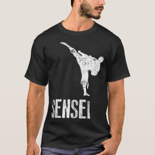 Camiseta Regalo de artes marciales de Karate Sensei Guay