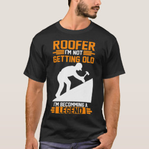 Camiseta Regalo de artesano de techo para hombres