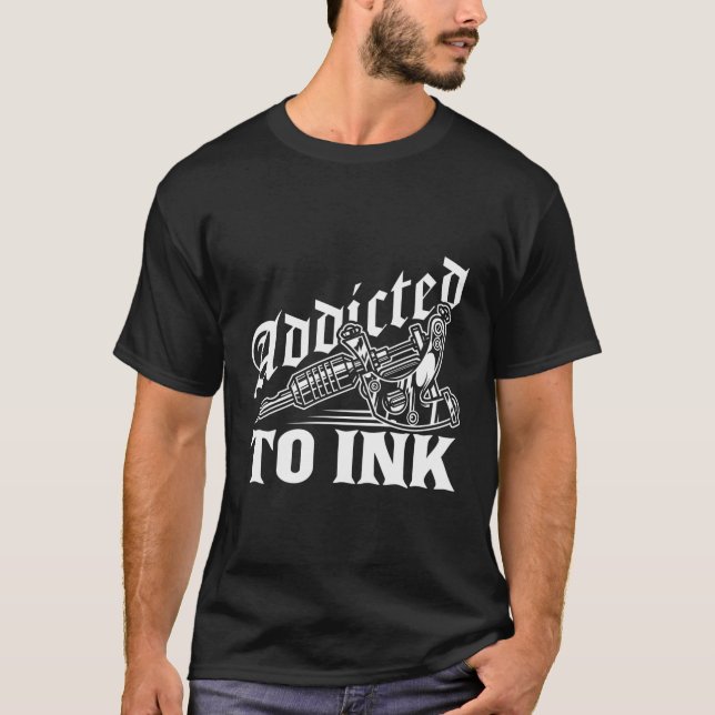 Camiseta Regalo De Artista De Tatuajes De Tatuaje De Tatuaj (Anverso)