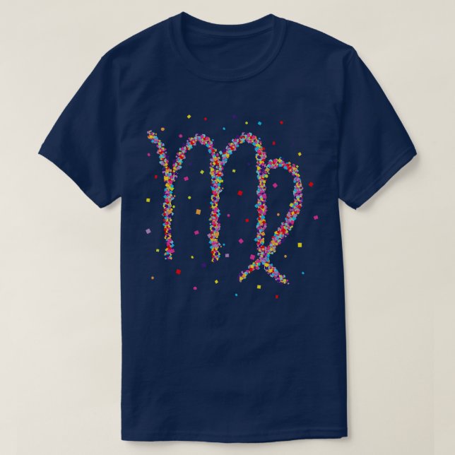 Camiseta Regalo de Astrología Zodiac Virgo (Diseño del anverso)
