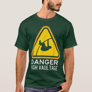Camiseta Regalo de atletismo de salto con pértiga de salto