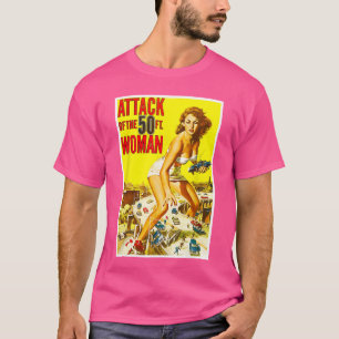 Camiseta Regalo de Attack of the 50 Foot Woman Sci Fi Horro