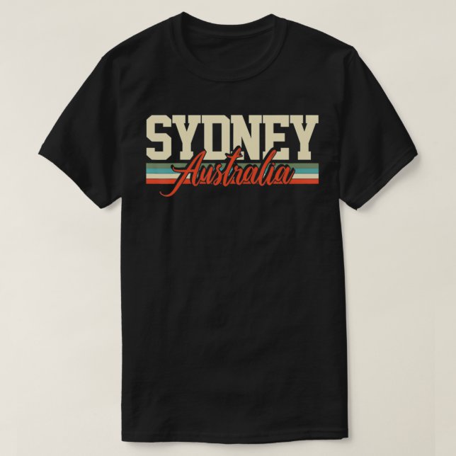 Camiseta Regalo de Australia de Sidney (Diseño del anverso)