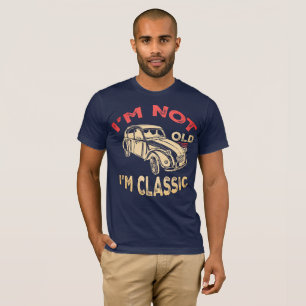 Camiseta Regalo de Auto Retro, Amante de Autos Clásicos Div