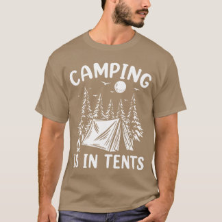 Camiseta Regalo de aventura al aire libre para campistas