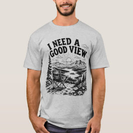 Camiseta Regalo de Aventura de Senderismo de Montaña Amante