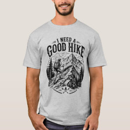 Camiseta Regalo de aventura de senderismo montaña Mochilero