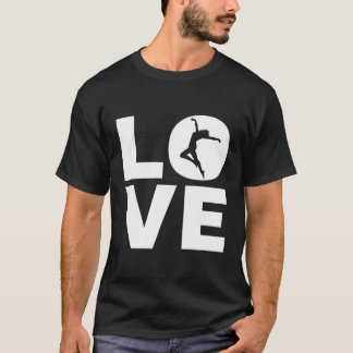 Camiseta Regalo de baile de amor para bailarines
