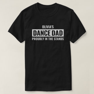 Camiseta Regalo de baile personalizado para papá para hombr
