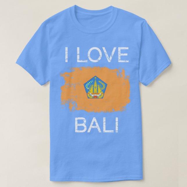 Camiseta Regalo de Bali Indonesia (Diseño del anverso)