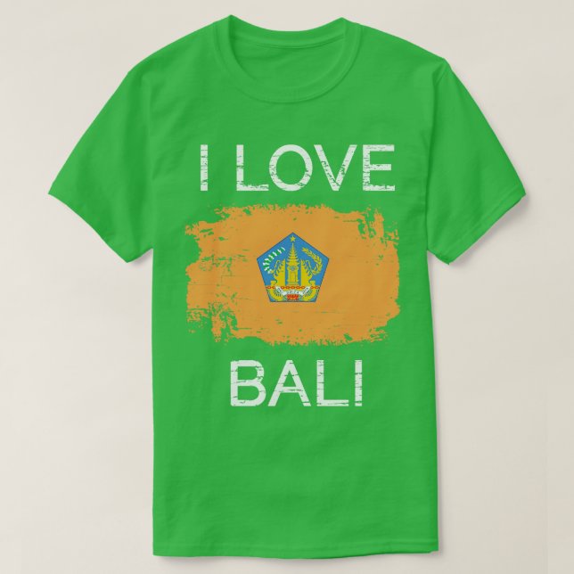 Camiseta Regalo de Bali Indonesia (Diseño del anverso)