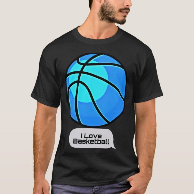 Camiseta regalo de baloncesto divertido baloncesto  (Anverso)