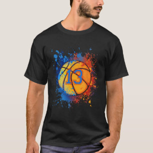 Camiseta Regalo de baloncesto por 13 años para niño