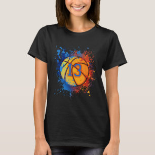 Camiseta Regalo de baloncesto por 13 años para niño