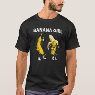 Camiseta Regalo De Banana Para Chicas Mujeres Fruta Tropica
