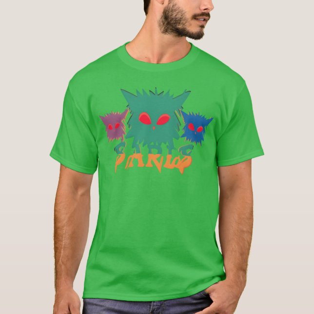 Camiseta Regalo de banda de gato (Anverso)