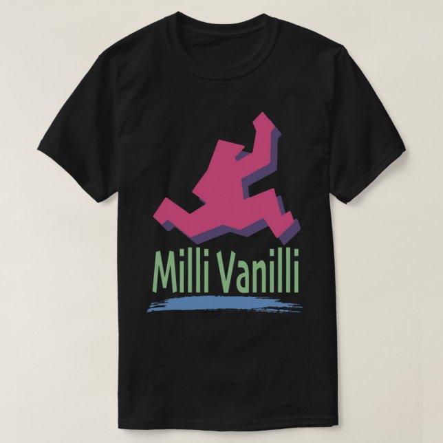 Camiseta Regalo De Banda Milli Vanilli Para Fan 001 Classic (Diseño del anverso)