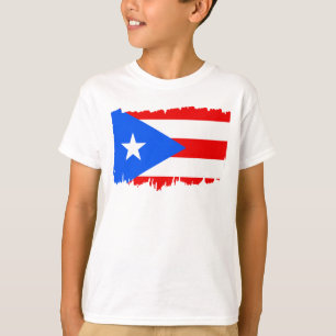 Camiseta Regalo de bandera de Puerto Rico fanático de fútbo