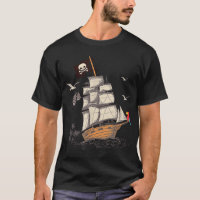 Regalo de bandera pirata de barco náutico de barco