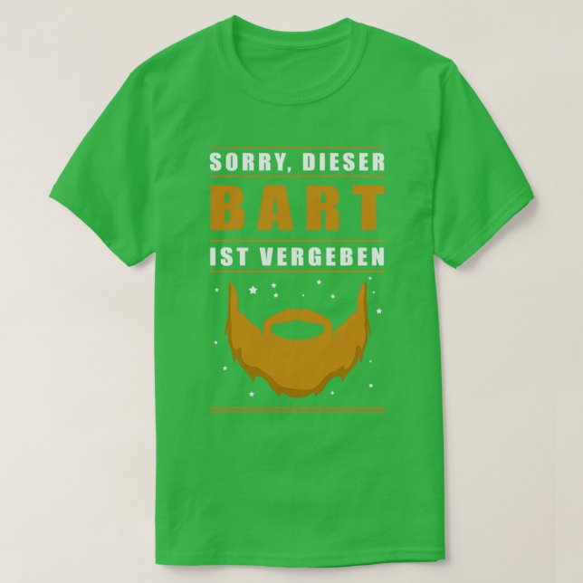 Camiseta Regalo de barba (Diseño del anverso)