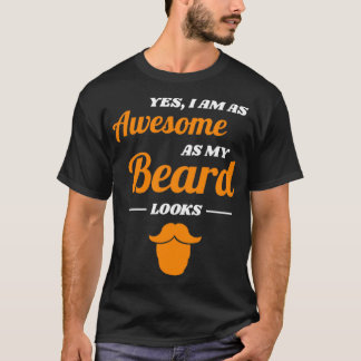 Camiseta Regalo de barba de bigote completo para hombres 20