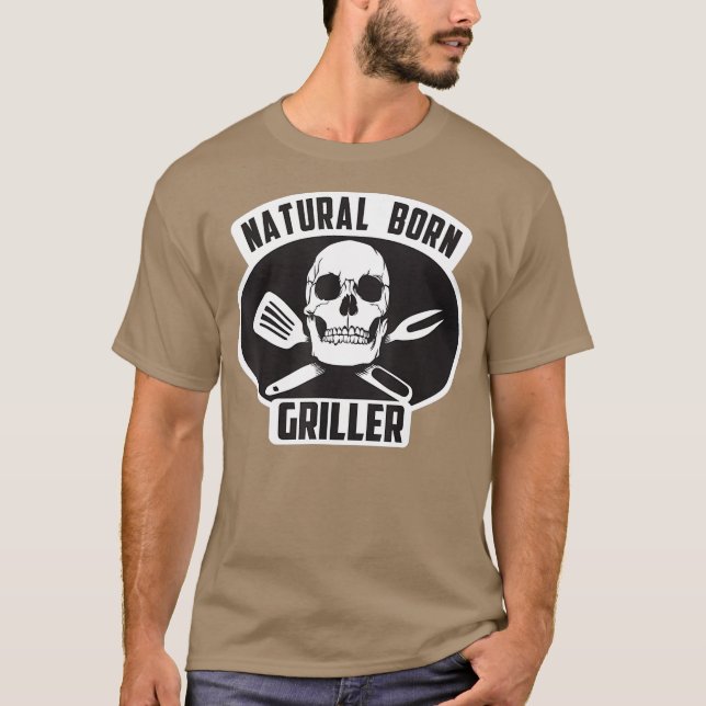 Camiseta Regalo de barbacoa de parrilla natural de Guay par (Anverso)