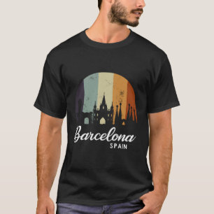 Camiseta Regalo de Barcelona de regalo de España de Vintage
