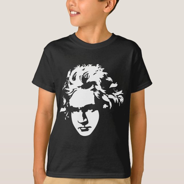 Camiseta Regalo de Beethoven del compositor de la música (Anverso)