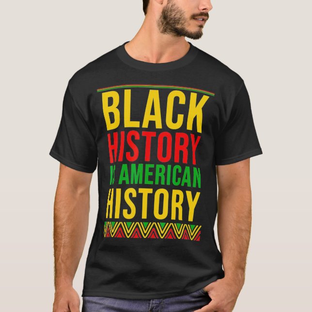 Camiseta Regalo de BHM La historia negra es historia estado (Anverso)