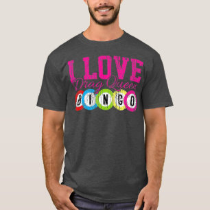 Camiseta Regalo de Bingo Casino Night Drag Queen Bingo