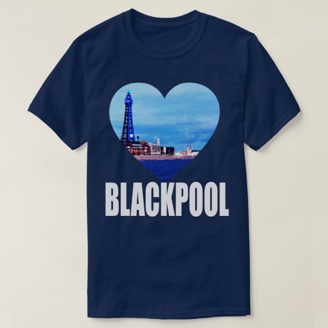 Camiseta Regalo de Blackpool Tower England (Diseño del anverso)
