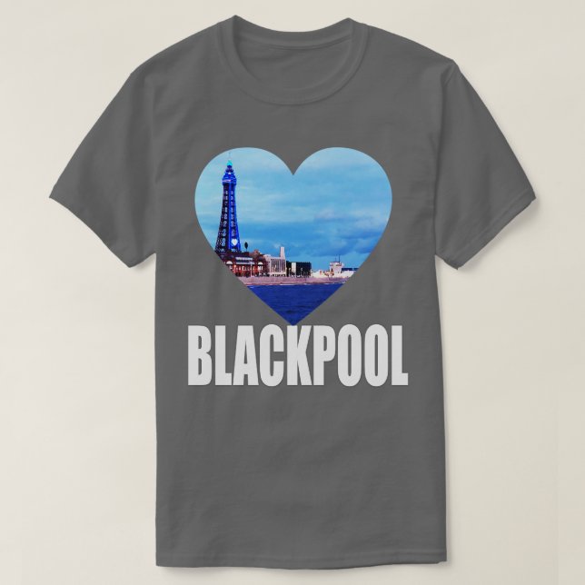 Camiseta Regalo de Blackpool Tower England (Diseño del anverso)