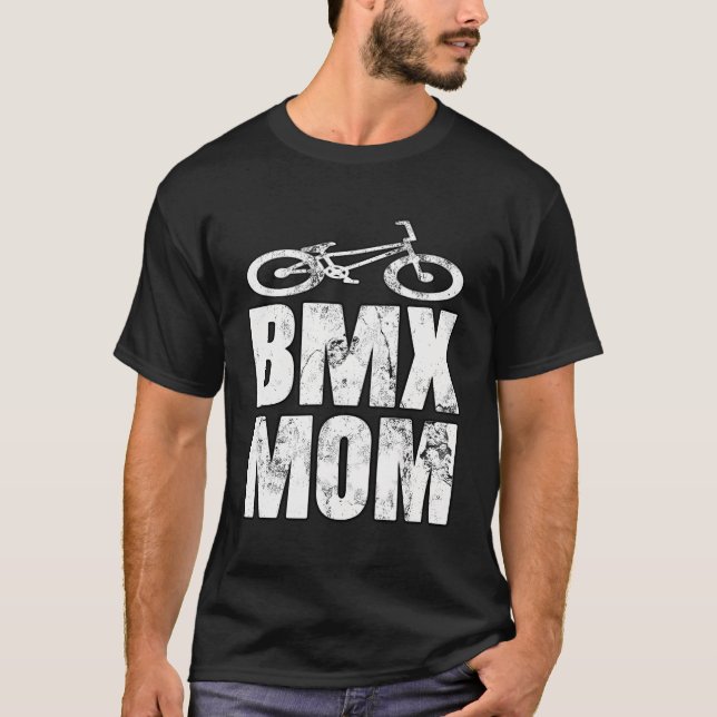 Camiseta Regalo De Bmx Mom Hoodie Para El Día De La Madre (Anverso)